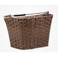 Pure City Wicker Front Bike Basket (Basket-y Brown)